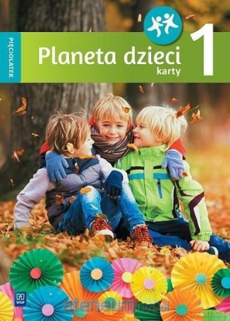Planeta dzieci. Pięciolatek. Karty pracy cz.1 - Beata Gawrońska, Emilia Raczek [KSIĄŻKA]