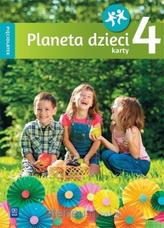 Planeta dzieci. Pięciolatek. Karty pracy cz.4 - Beata Gawrońska, Emilia Raczek [KSIĄŻKA]