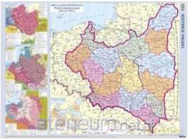 Plansza edukacyjna - Mapa Polski. II RP [KSIĄŻKA]