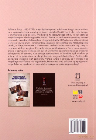 Polska a Turcja 1683-1792 - Władysław Konopczyński [KSIĄŻKA]