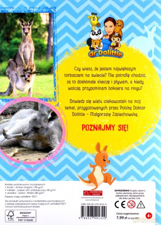 Poznajmy się... Kangur, symbol Australii - Małgorzata Zdziechowska [KSIĄŻKA]
