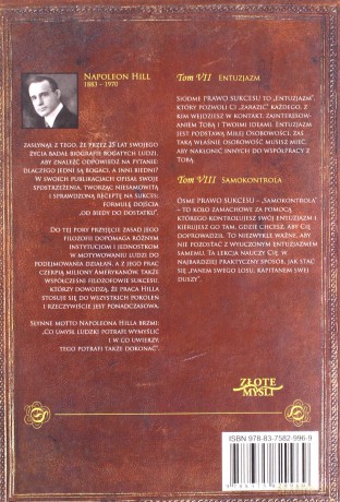 Prawa sukcesu. Tom VII i Tom VIII - Napoleon Hill [KSIĄŻKA]