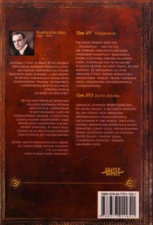 Prawa sukcesu. Tom XV i Tom XVI - Napoleon Hill [KSIĄŻKA]
