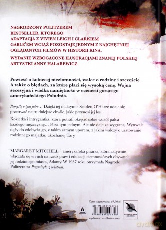 Przemineło z wiatrem w. ilustrowane - Margaret Mitchell [KSIĄŻKA]