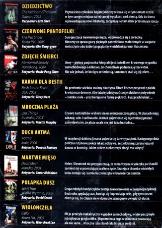 Horrory Świata sezon 1 [BOX] [9DVD]
