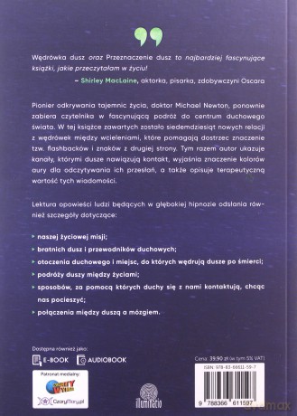 Przeznaczenie dusz. W poszukiwaniu życia po życiu - dr Michael Newton [KSIĄŻKA]