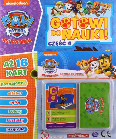 Psi Patrol. Gotowi do nauki cz.4 [KSIĄŻKA]
