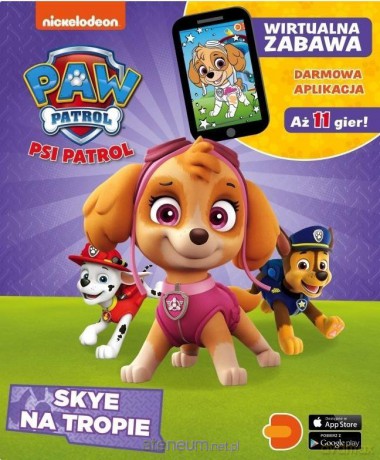 Psi Patrol. Kolorowanki 3D. Skye na tropie [KSIĄŻKA]
