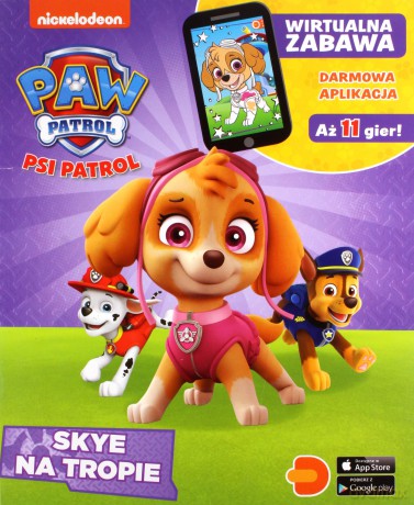 Psi Patrol. Kolorowanki 3D. Skye na tropie [KSIĄŻKA]