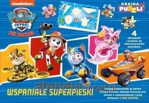 Psi Patrol. Kraina puzzli. Wspaniałe superpieski [KSIĄŻKA]