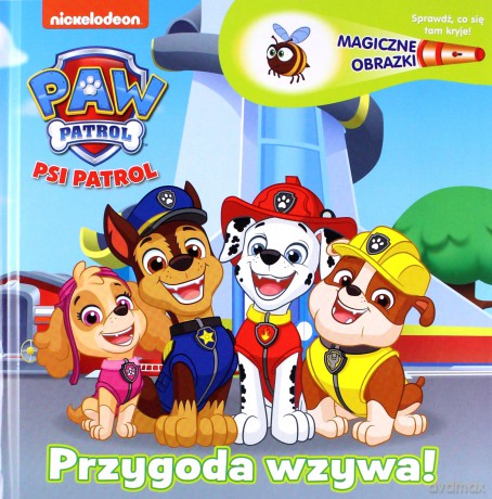 Psi Patrol. Magiczne obrazki. Przygoda wzywa! [KSIĄŻKA]