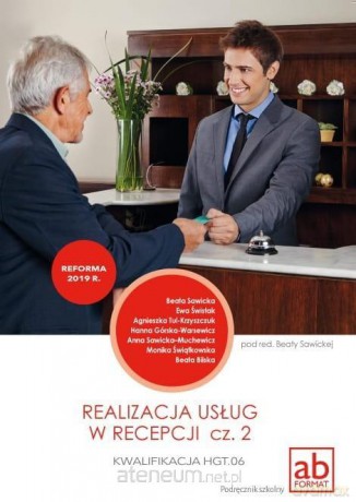 Realizacja usług w recepcji cz.2 - Beata Sawicka [KSIĄŻKA]