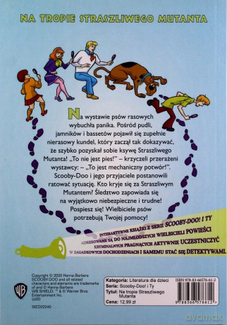 Scooby-Doo! I Ty: Na tropie Straszliwego Mutanta - Jenny Markas [KSIĄŻKA]