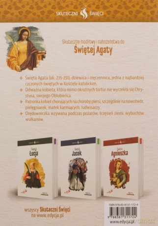 Skuteczni Święci. Święta Agata [KSIĄŻKA]