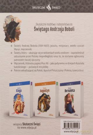 Skuteczni Święci. Święty Andrzej Bobola [KSIĄŻKA]