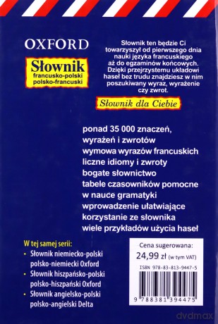 Słownik francusko-polski, polsko-francuski [KSIĄŻKA]