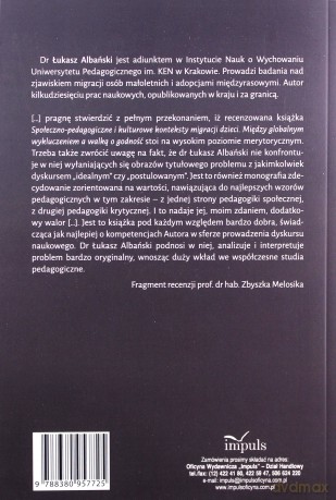 Społeczno-pedagogiczne i kulturowe konteksty... - Łukasz Albański [KSIĄŻKA]