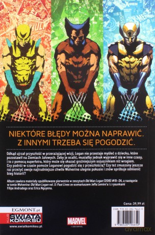 Staruszek Logan (Tom 6). Życie Minione - Jeff Lemire, Filipe Andrade [KOMIKS]