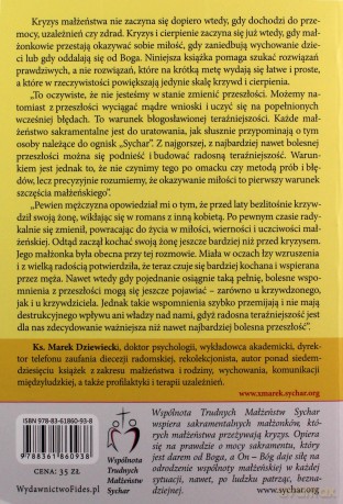 Sychar. Pokonywanie trudności w małżeństwie - Ks. Marek Dziewiecki [KSIĄŻKA]