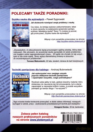 Szybka nauka - praktyczne ćwiczenia - Paweł Sygnowski [KSIĄŻKA]