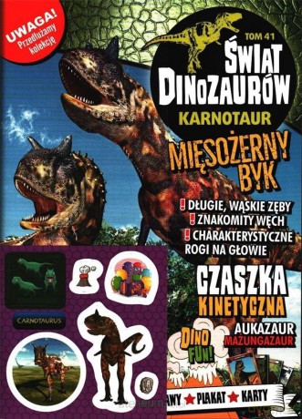 Świat dinozaurów (Tom 41) Karnotaur [KSIĄŻKA]