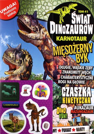 Świat dinozaurów (Tom 41) Karnotaur [KSIĄŻKA]