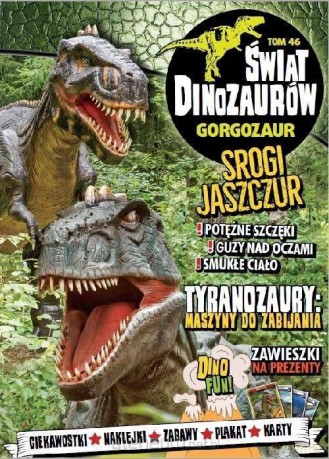 Świat Dinozaurów (Tom 46) Gorgozaur [KSIĄŻKA]