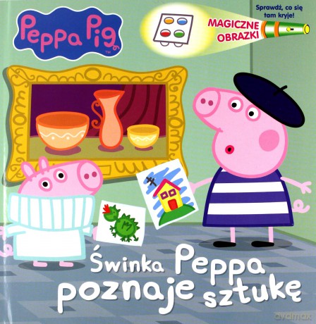 Świnka Peppa. Magiczne obrazki. Peppa poznaję... [KSIĄŻKA]