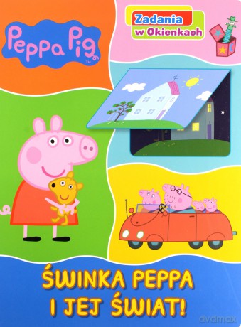 Świnka Peppa. Zadania w okienkach [KSIĄŻKA]