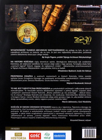 Tajne Archiwum Watykańskie - Grzegorz Górny i Janusz Rosikoń [KSIĄŻKA]
