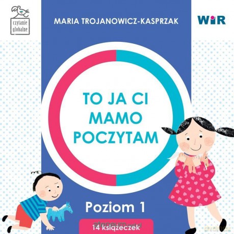 To ja ci, mamo, poczytam. Poziom 1 BOX - Maria Trojanowicz-Kasprzak [KSIĄŻKA]