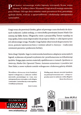 Usagi Yojimbo Saga. Księga 5 - Stan Sakai [KOMIKS]