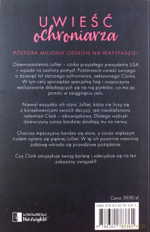 Uwieść ochroniarza - Katarzyna Kubera [KSIĄŻKA]