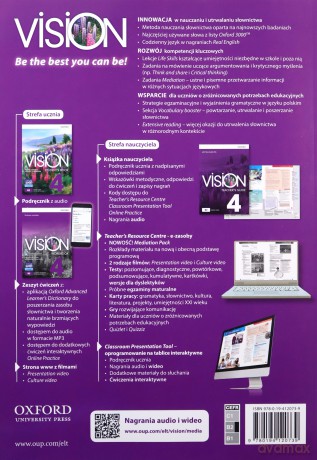 Vision 4 ćwiczenie + online practice [KSIĄŻKA]