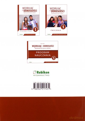 Wędrując ku dorosłości LO 1 scenariusze - Barbara Charczuk [KSIĄŻKA]