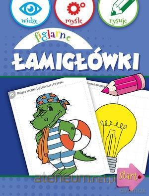 Widzę, myślę, rysuję. Figlarne łamigłówki [KSIĄŻKA]