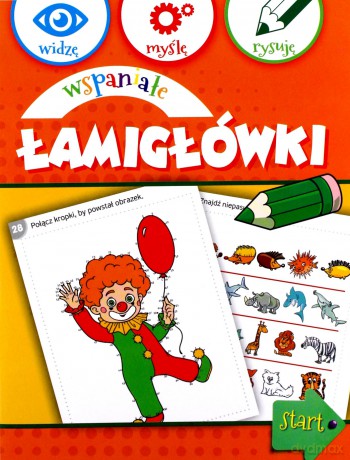Widzę, myślę, rysuję. Wspaniałe łamigłówki [KSIĄŻKA]