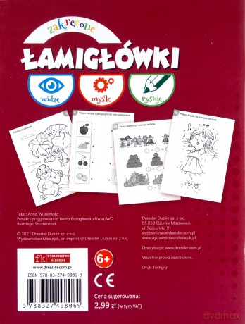 Widzę, myślę, rysuję. Zakręcone łamigłówki [KSIĄŻKA]