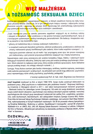Więź małżeńska a tożsamość seksualna dzieci - Józef Szopiński [KSIĄŻKA]