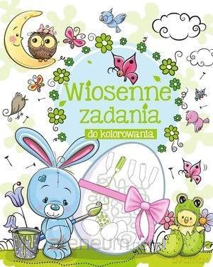 Wiosenne zadania do kolorowania - Beata Białogłowska-Piwko [KSIĄŻKA]