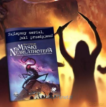 Zew Cthulhu: Starter Maski Nyarlathotepa [KSIĄŻKA]