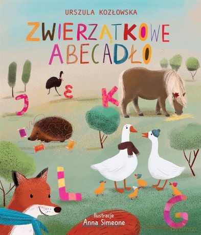 Zwierzątkowe abecadło - Urszula Kozłowska [KSIĄŻKA]