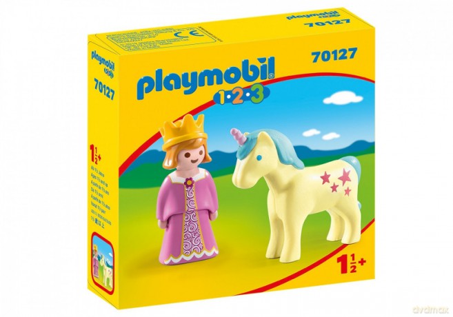 1-2-3 Księżniczka z jednorożcem [FIGURKA]