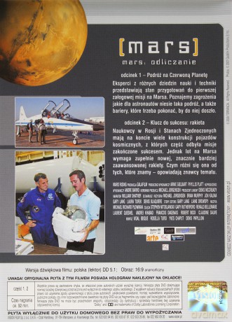 Mars 3: Odliczanie (odcinki 1-2) [DVD]