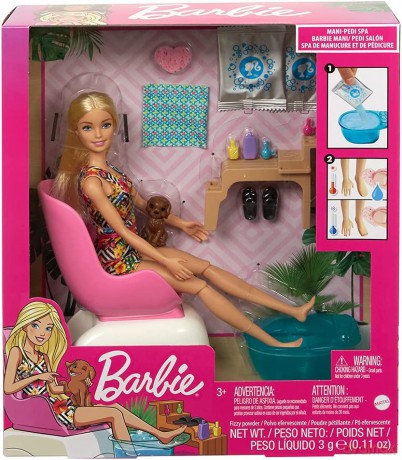 Barbie Mani-pedi Spa Zestaw do zabawy