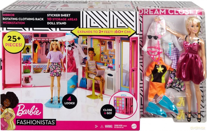 Barbie Wymarzona szafa