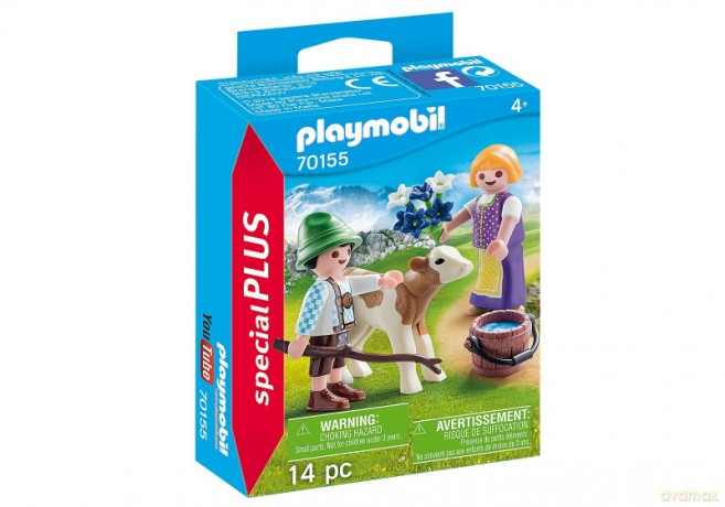 Dzieci z cielaczkiem [FIGURKA]