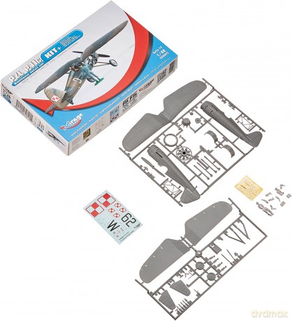 Model plastikowy PZL P.11C 1/48 Edycja kit + model, 2 figurki