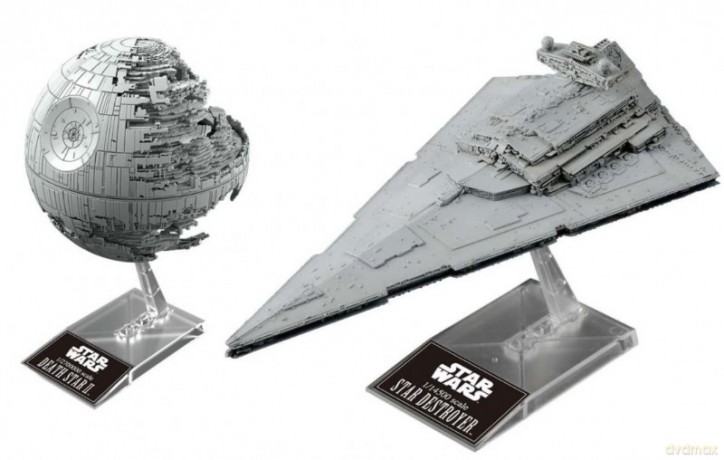 Modele do sklejania Star Wars Gwiazda Śmierci i Krążownik Imperium 1/14500 (Gwiezdne Wojny)