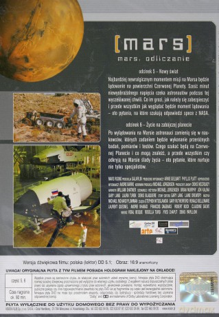 Mars: Lot Na Marsa / Odliczanie Pakiet [5DVD]